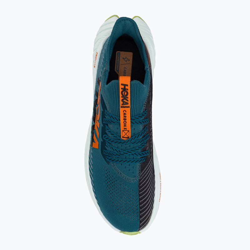 Pánska bežecká obuv HOKA Carbon X 3 blue 1123192-BCBLC 5