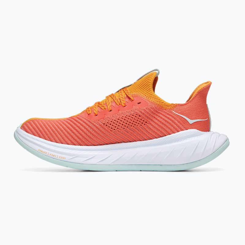 Dámska bežecká obuv HOKA Carbon X 3 radiant yellow/camellia 9