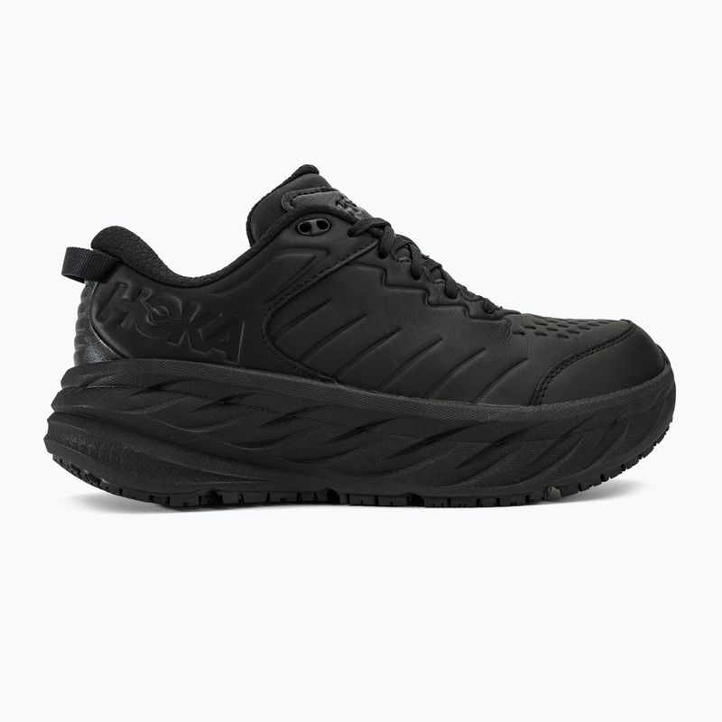 Pánska bežecká obuv HOKA Bondi SR Wide black/black 2