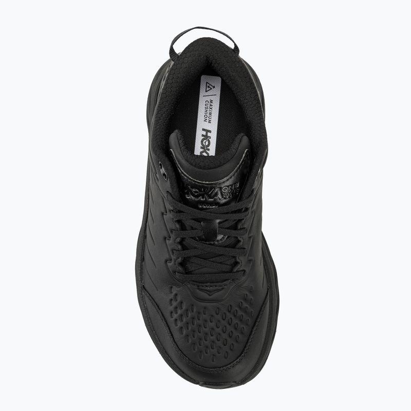 Pánska bežecká obuv HOKA Bondi SR Wide black/black 5