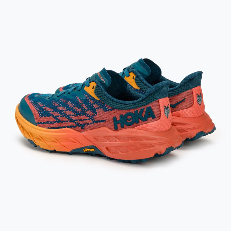 Dámska bežecká obuv HOKA Speedgoat 5 Wide blue coral/camellia 3