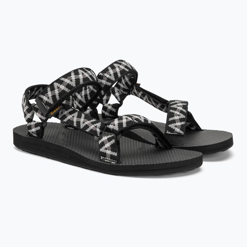 Pánske turistické sandále Teva Original Universal light show black / grey 4