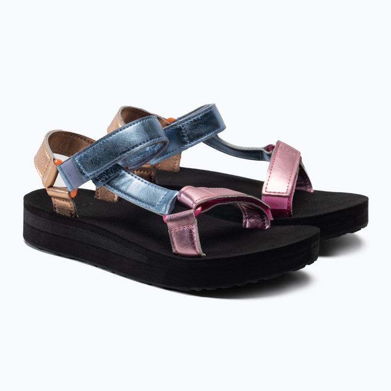 Dámske trekové sandále Teva Midform Universal Shimmer farebné 1125198 5
