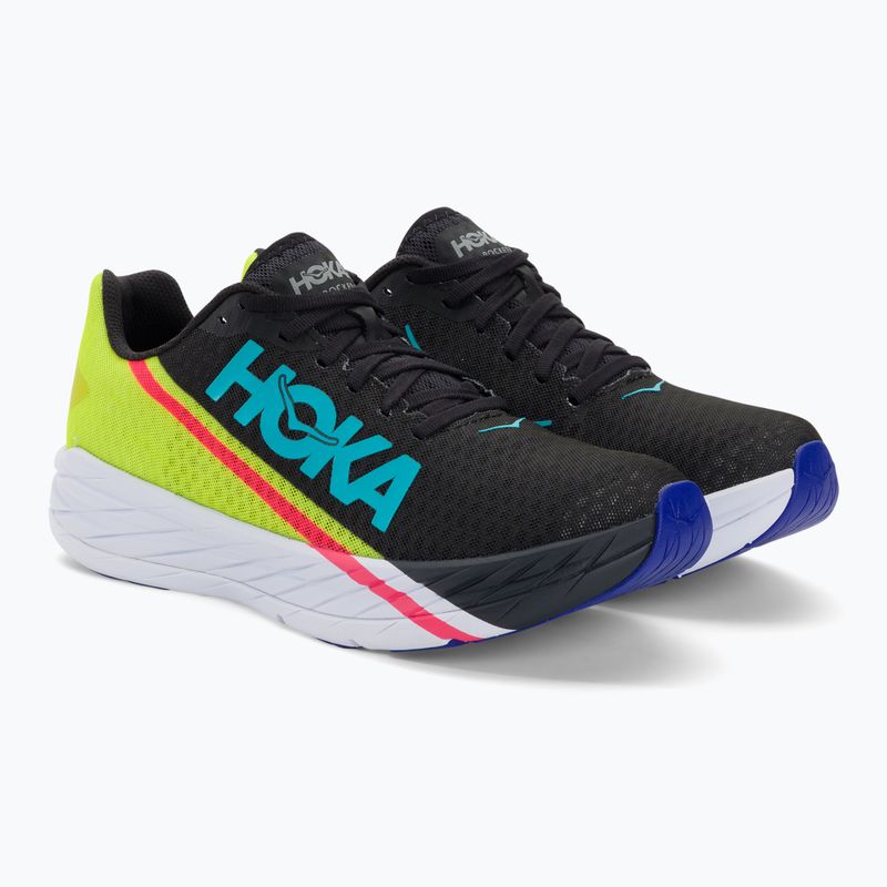 Bežecká obuv HOKA Rocket X black/evening primrose 4