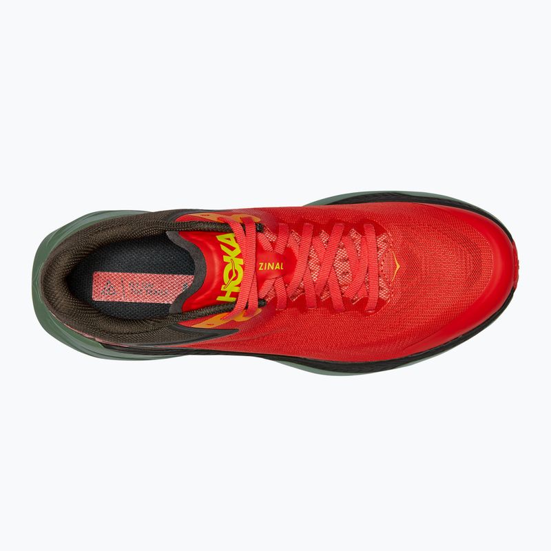 Pánska bežecká obuv HOKA Zinal fiesta/black olive 9