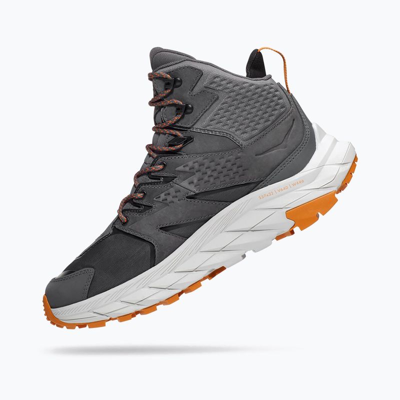 Pánske trekové topánky HOKA Anacapa Mid GTX grey 1122018-CHMS 15
