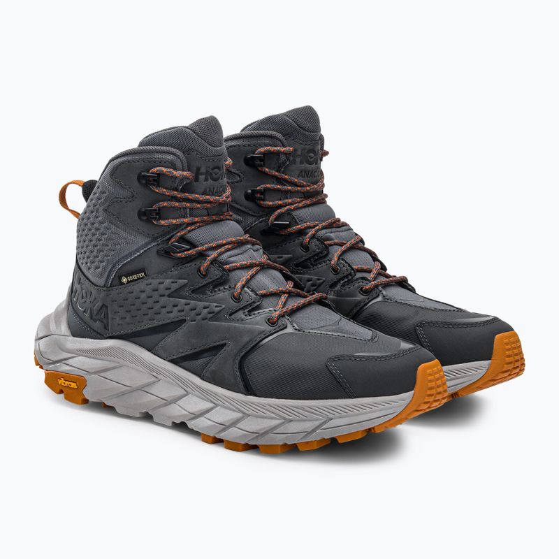 Pánske trekové topánky HOKA Anacapa Mid GTX grey 1122018-CHMS 4