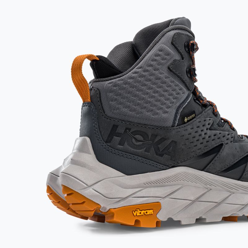 Pánske trekové topánky HOKA Anacapa Mid GTX grey 1122018-CHMS 10