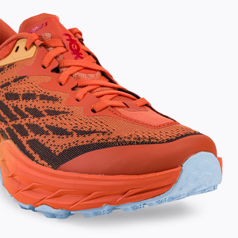 HOKA Speedgoat 5 pánska bežecká obuv oranžová 1123157-PBAY 7