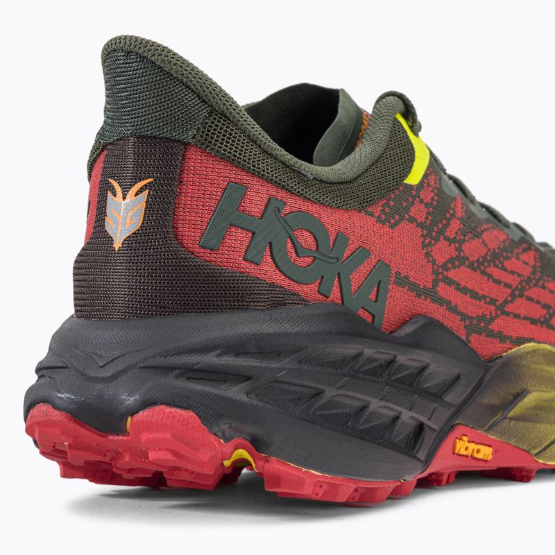 HOKA Speedgoat 5 pánska bežecká obuv tmavozelená 1123157-TFST 8