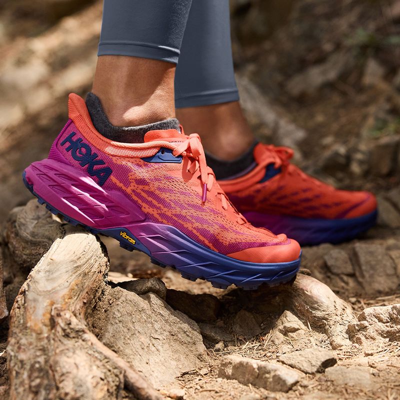 Dámska bežecká obuv HOKA Speedgoat 5 orange 1123158-FFCM 11