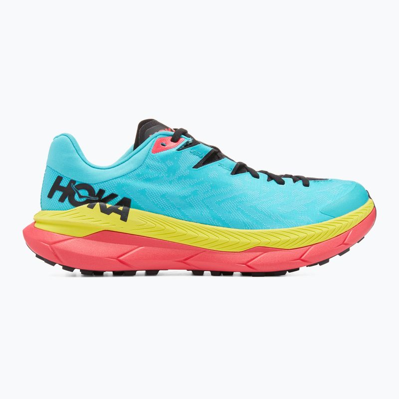 HOKA Tecton X pánska bežecká obuv scuba blue/diva pink 7