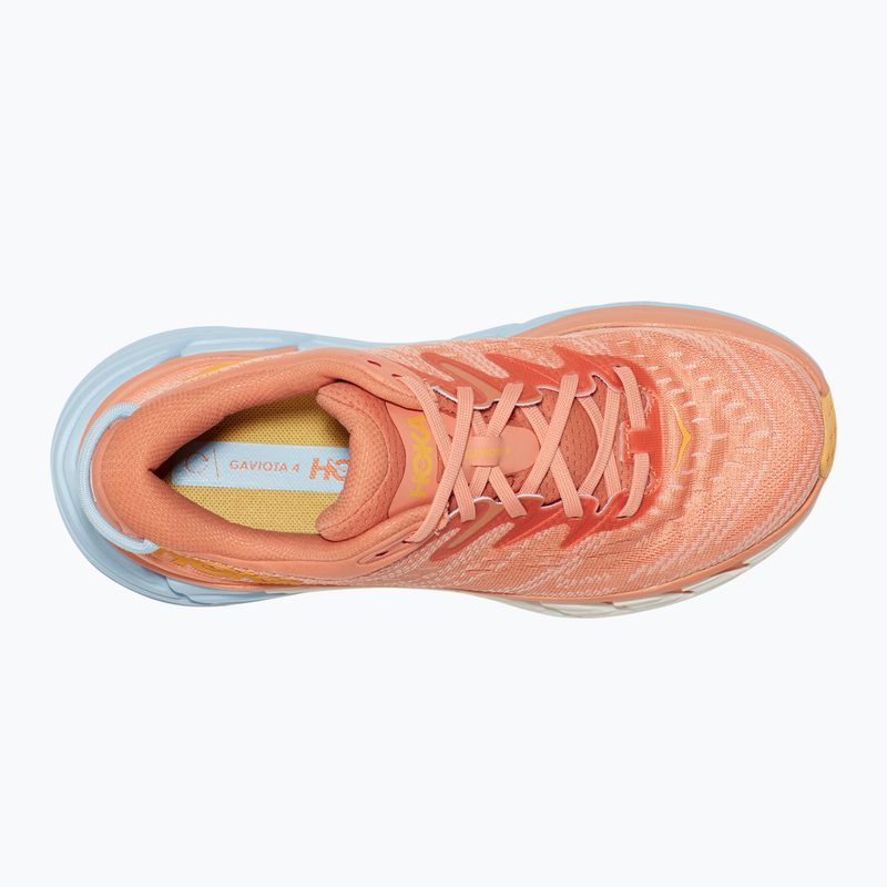 Dámska bežecká obuv HOKA Gaviota 4 shell coral/peach parfait 9