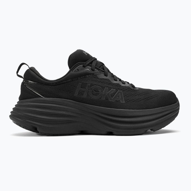 Pánska bežecká obuv HOKA Bondi 8 black/black 2