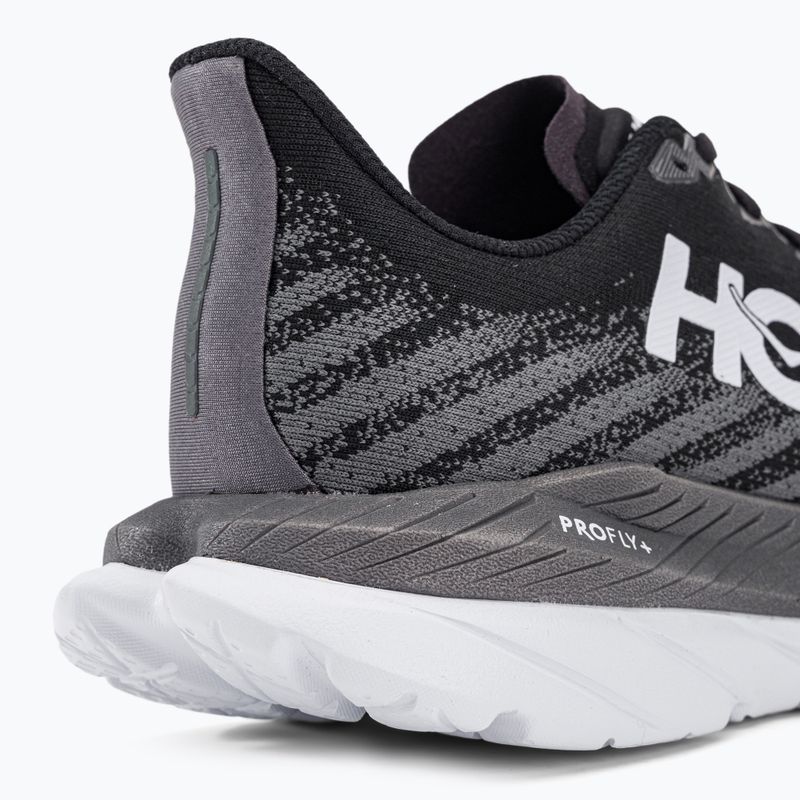 Pánska bežecká obuv HOKA Mach 5 black 1127893-BCSTL 8