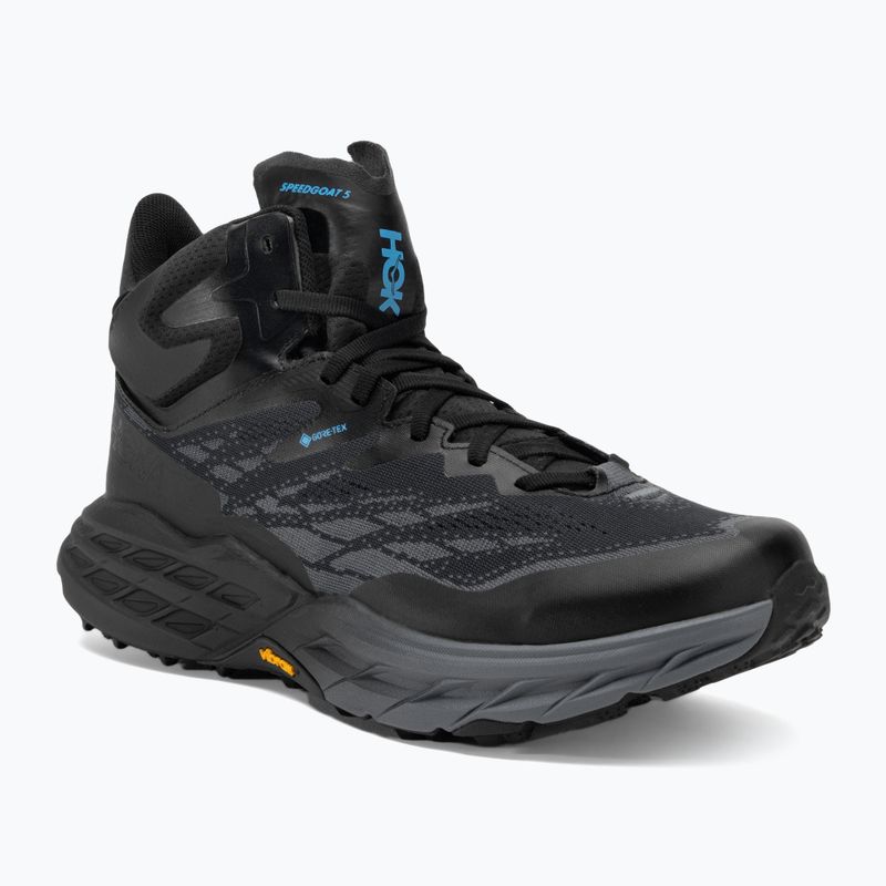 Pánska bežecká obuv HOKA Speedgoat 5 Mid GTX black/black