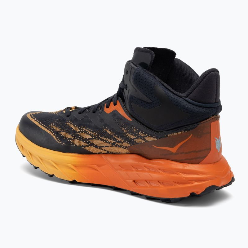 Pánska bežecká obuv HOKA Speedgoat 5 Mid GTX blue graphite/amber yellow 3