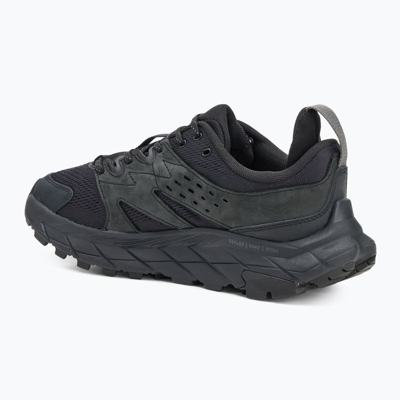 Pánske turistické topánky HOKA Anacapa Breeze Low black/black 3
