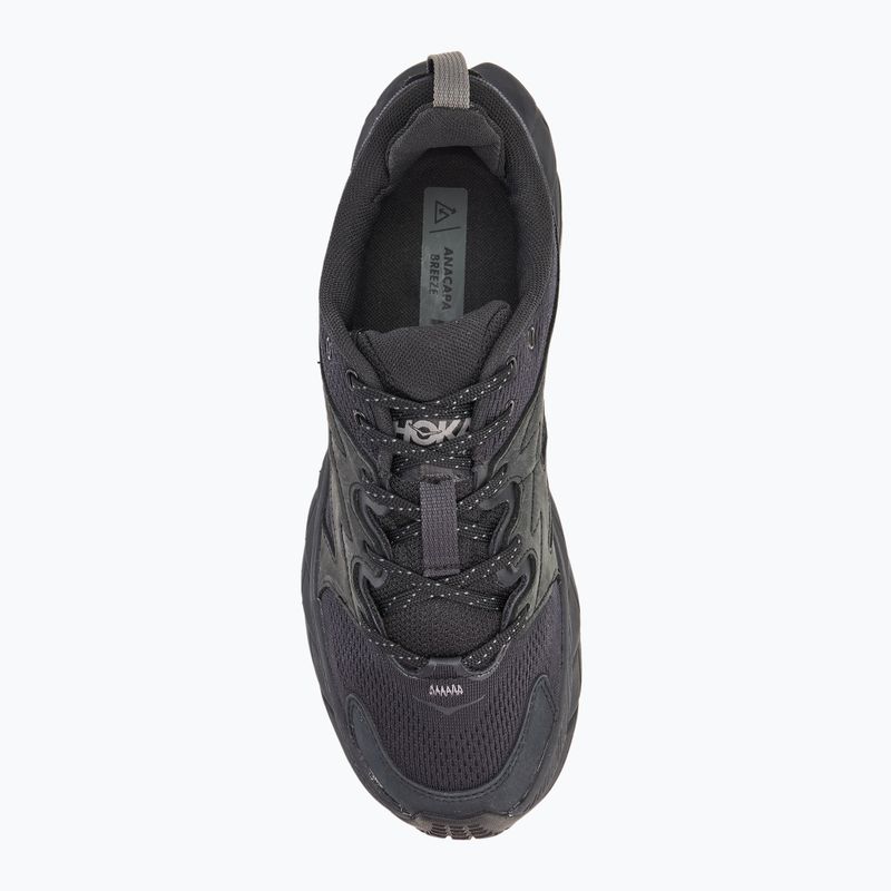 Pánske turistické topánky HOKA Anacapa Breeze Low black/black 5