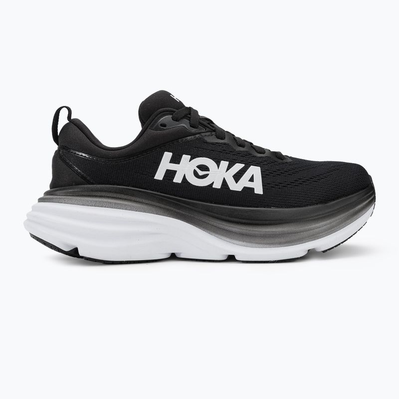 Dámska bežecká obuv HOKA Bondi 8 black/white 2