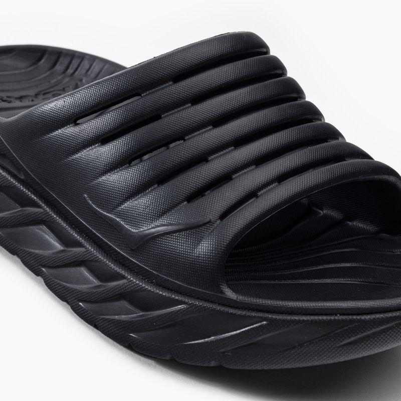 Turistické žabky HOKA Ora Recovery black 1134527-BLK 7