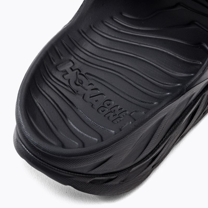 Turistické žabky HOKA Ora Recovery black 1134527-BLK 8