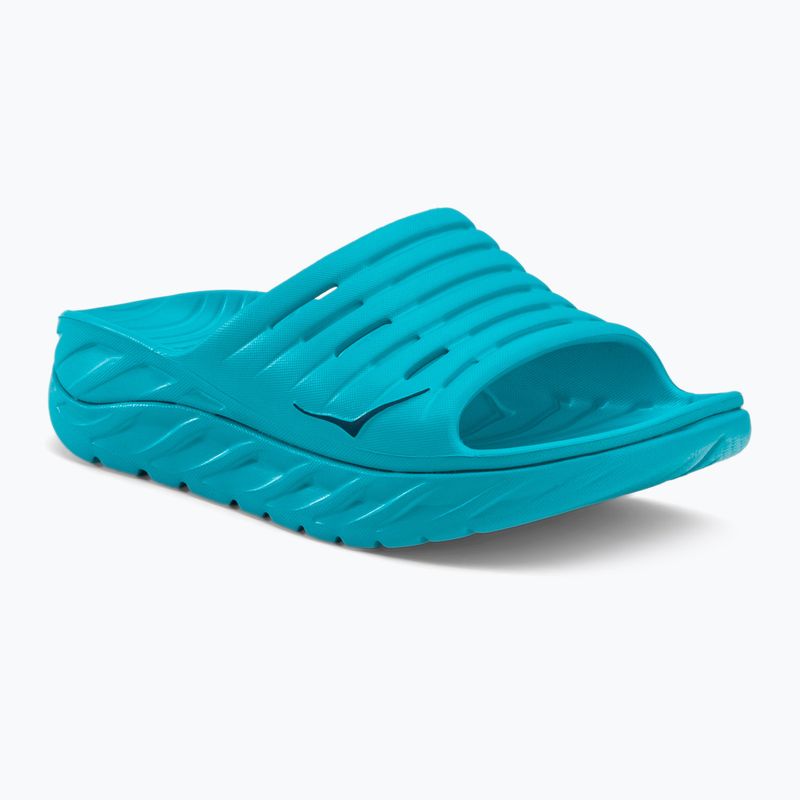HOKA Ora Recovery turistické žabky modré 1134527-SBBB