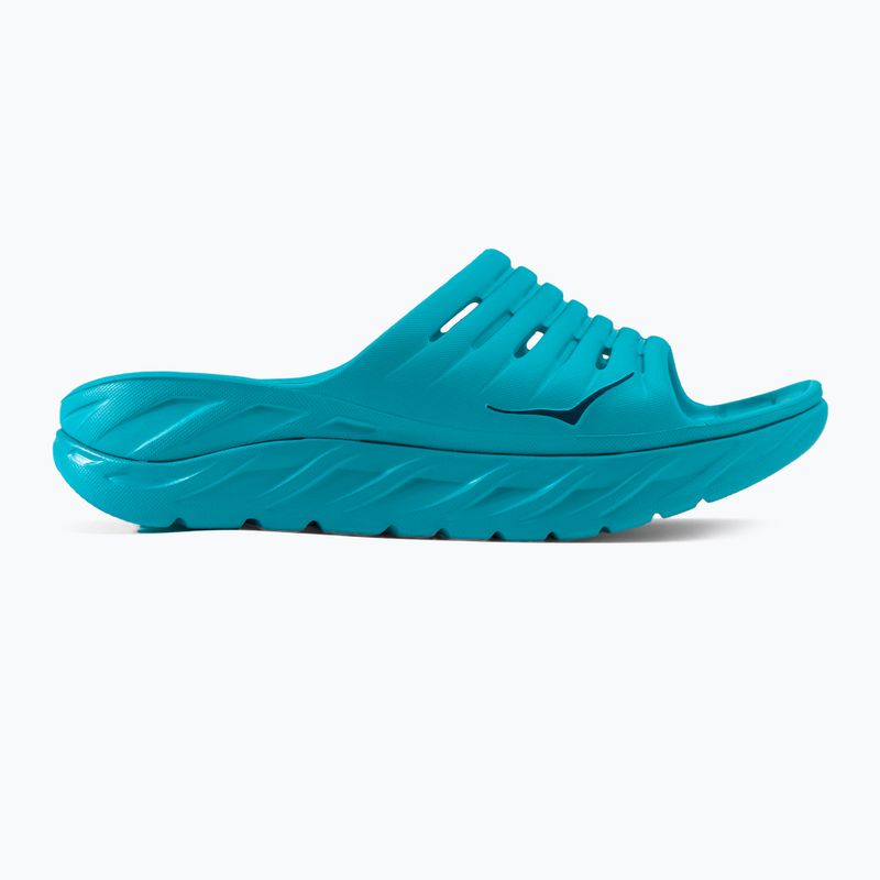 HOKA Ora Recovery turistické žabky modré 1134527-SBBB 2