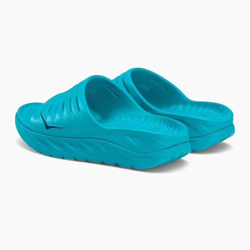 HOKA Ora Recovery turistické žabky modré 1134527-SBBB 3