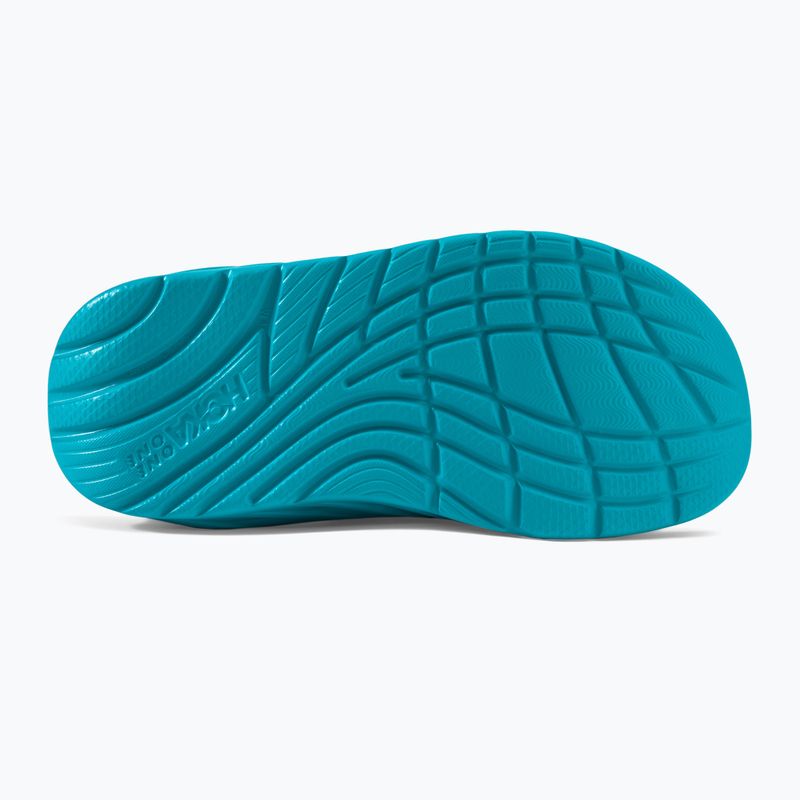 HOKA Ora Recovery turistické žabky modré 1134527-SBBB 4