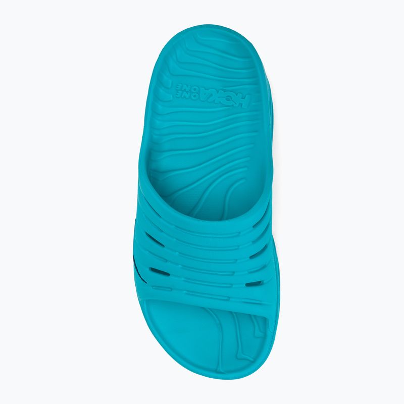 HOKA Ora Recovery turistické žabky modré 1134527-SBBB 6