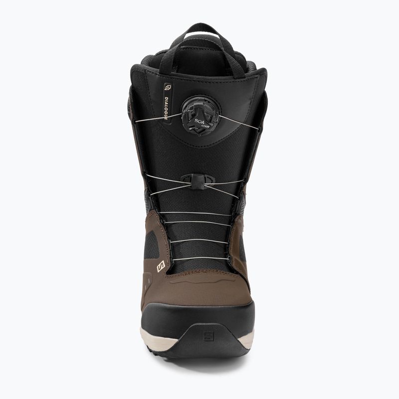 Pánske snowboardové topánky Salomon Dialoge Dual Boa hnedé L416989 3