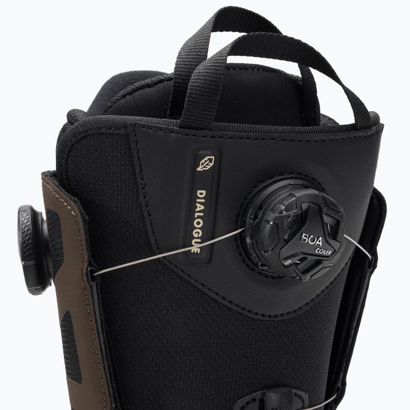 Pánske snowboardové topánky Salomon Dialoge Dual Boa hnedé L416989 7