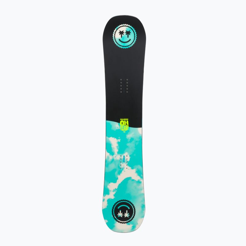Dámsky snowboard Salomon Oh Yeah čierno-zelený L47313 3