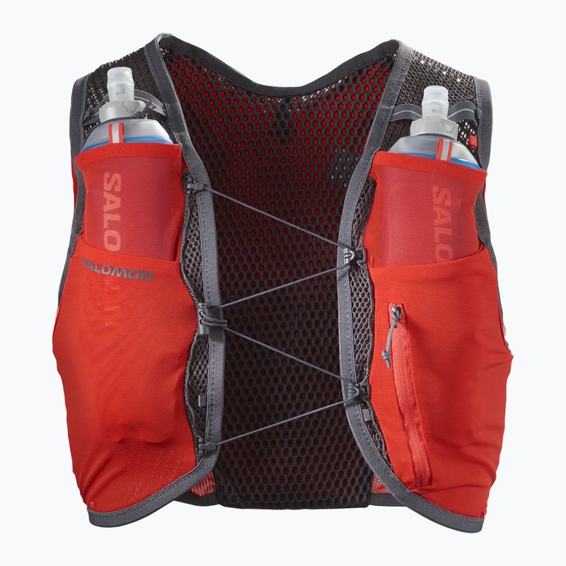 Salomon Active Skin 4 set bežecký batoh červená LC1992