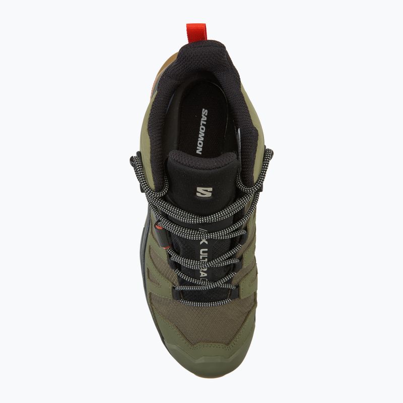 Pánske trekové topánky Salomon X Ultra 4 MID GTX deep lichen green/peat/kelp 5