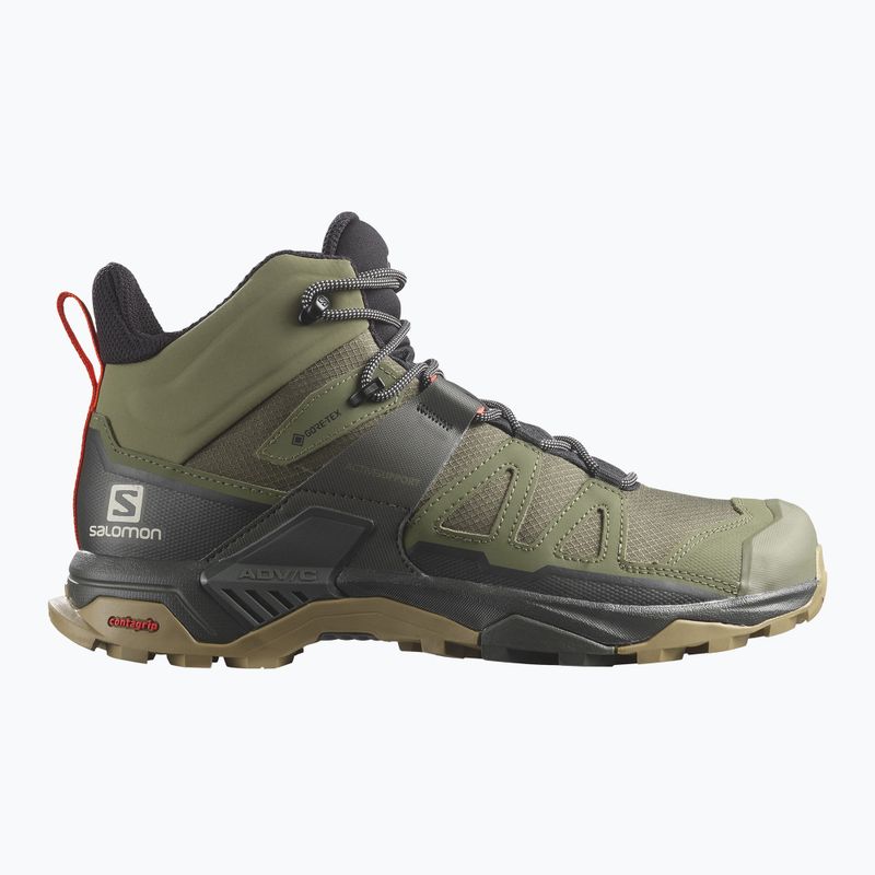 Pánske trekové topánky Salomon X Ultra 4 MID GTX deep lichen green/peat/kelp 9