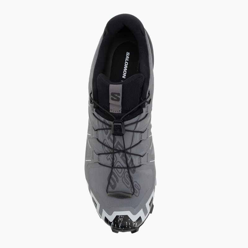 Pánske bežecké topánky Salomon Speedcross 6 Wide quiet shade/black/pearl blue 5