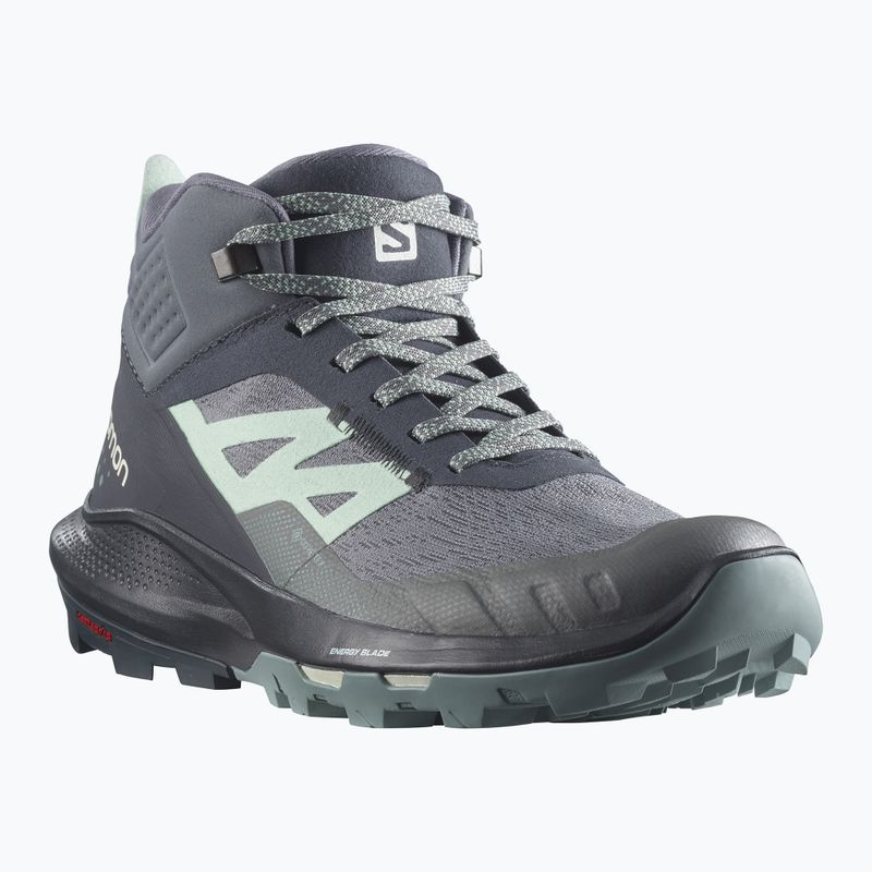 Salomon Outpulse Mid GTX dámske trekové topánky ebony/qush/ebony 11