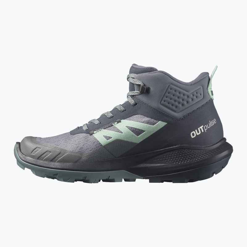Salomon Outpulse Mid GTX dámske trekové topánky ebony/qush/ebony 13