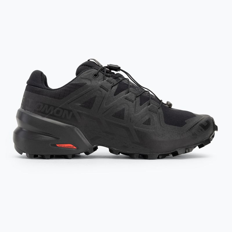 Pánske bežecké topánky Salomon Speedcross 6 GTX Wide black/phantom 2