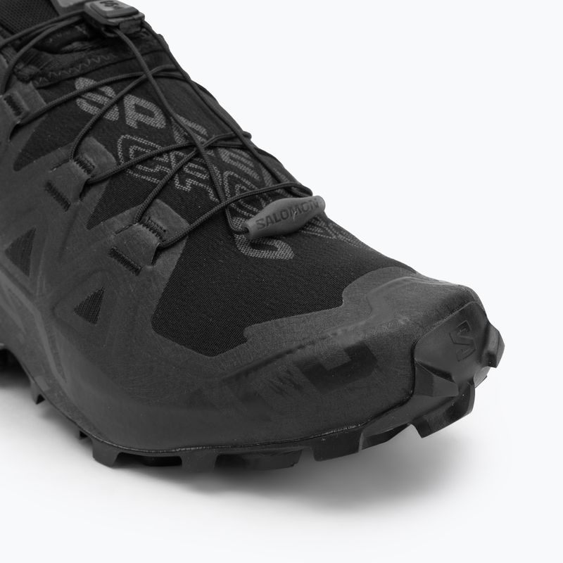 Pánske bežecké topánky Salomon Speedcross 6 Wide black/phantom 7