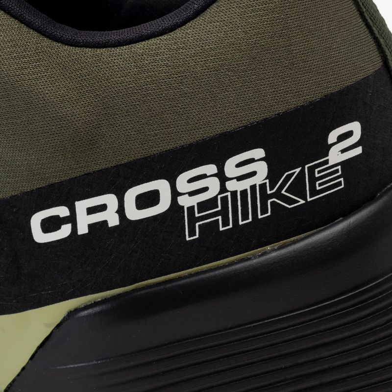 Pánske trekingové topánky Salomon Cross Hike GTX 2 zelené L41738 11