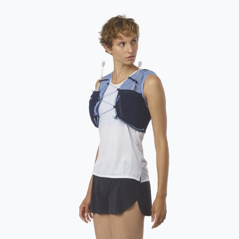 Dámsky bežecký batoh Salomon ADV Skin 5W blue LC2119 5