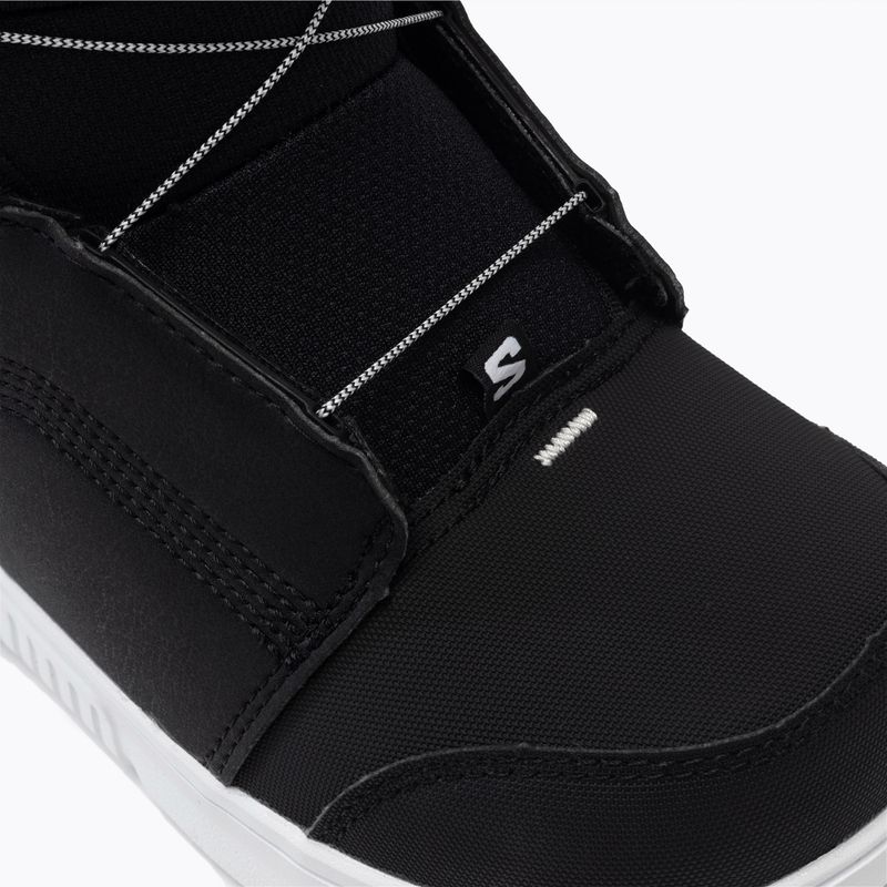 Detské snowboardové topánky Salomon Project Boa čierne L416817 6