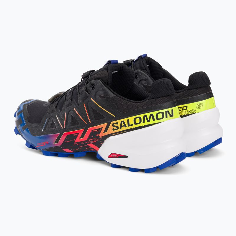 Salomon Speedcross 6 GTX pánska bežecká obuv black/surf the web/safety yellow 6