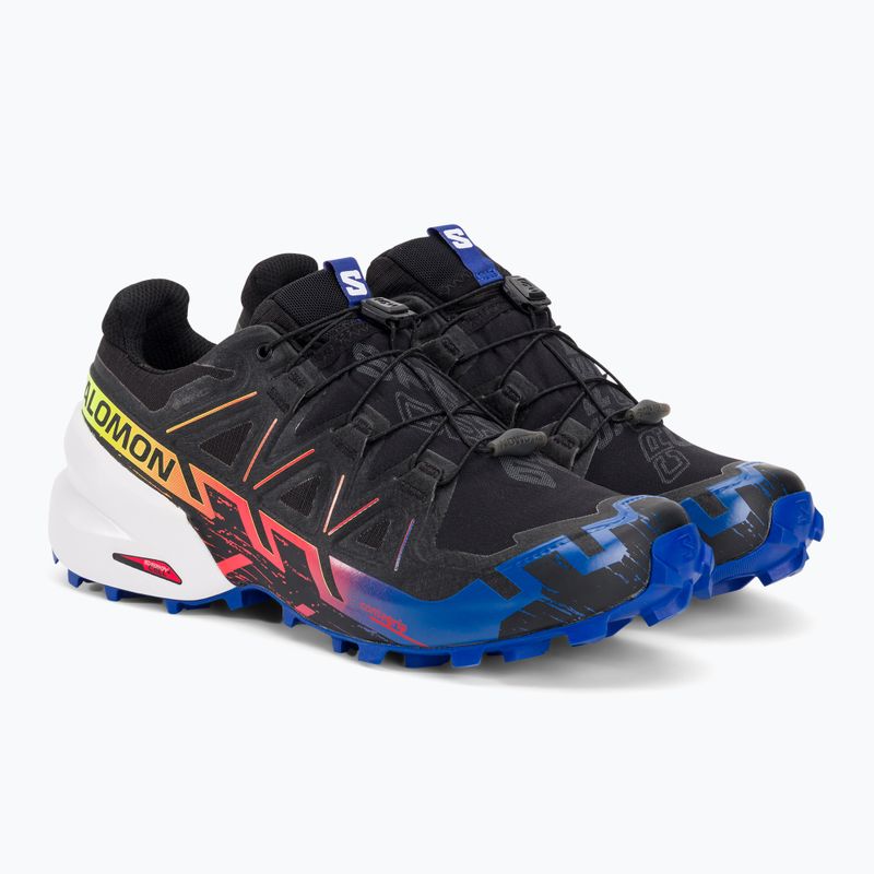Salomon Speedcross 6 GTX pánska bežecká obuv black/surf the web/safety yellow 7