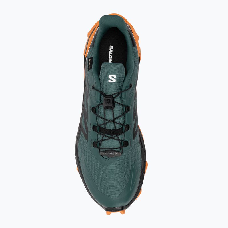 Pánska bežecká obuv Salomon Supercross 4 GTX stargazer/black/turmeric 7