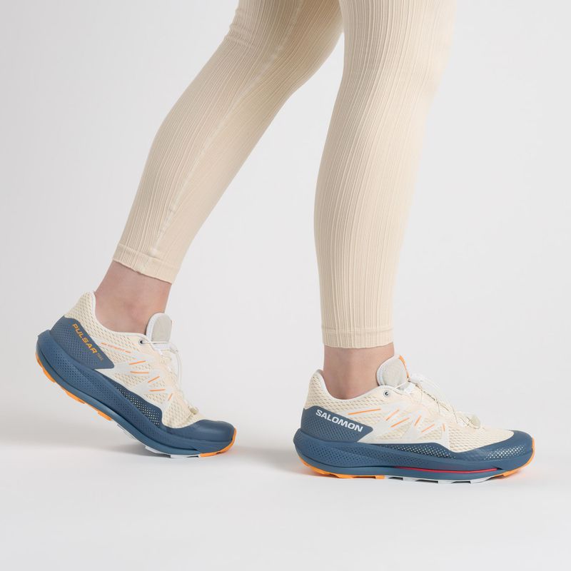 Dámska trailová obuv Salomon Pulsar Trail béžovo-šedá L47216 2