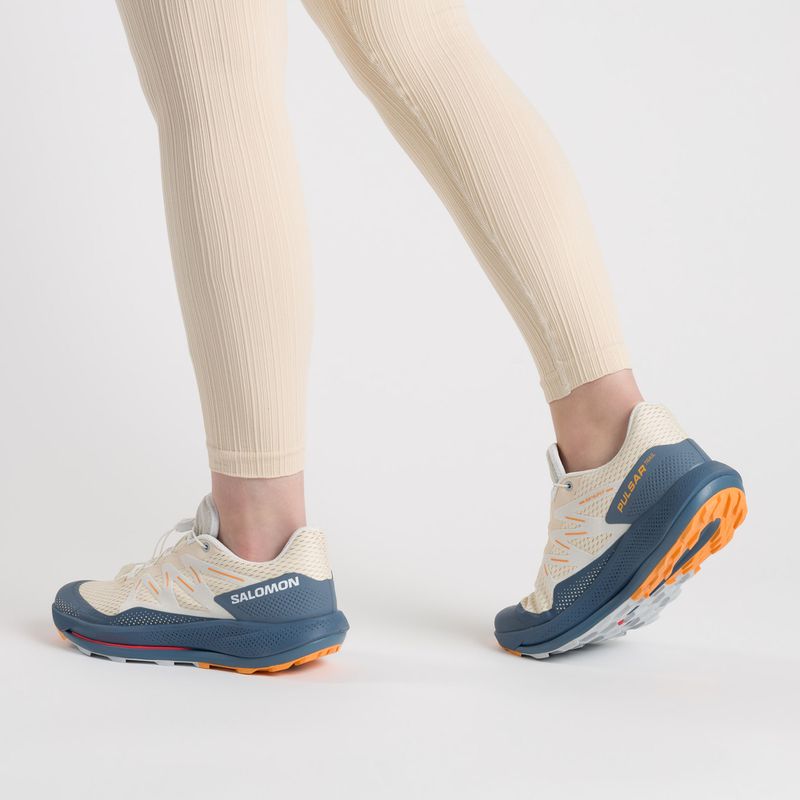 Dámska trailová obuv Salomon Pulsar Trail béžovo-šedá L47216 3